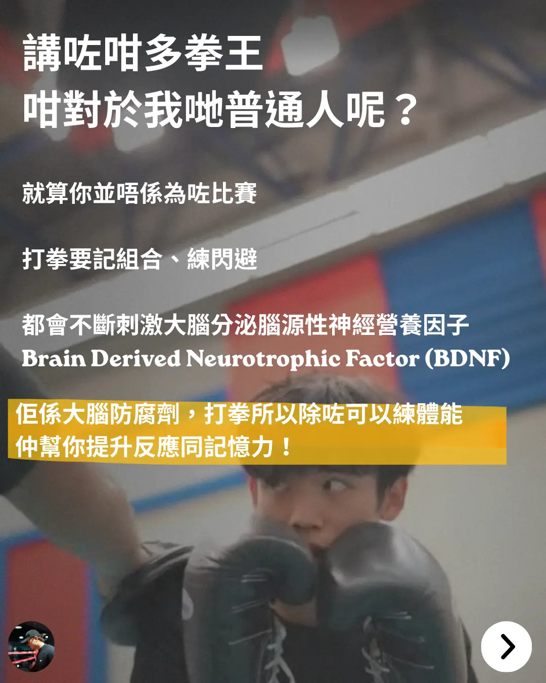 打拳對大腦的好處：刺激分泌BDNF腦源性神經營養因子，提升反應與記憶力
