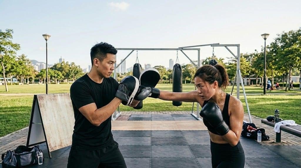 想學打拳但唔知揀 Group Class 定 PT 堂？前港隊教練全面拆解拳擊私人教練收費標準、大班堂嘅優缺點，話你知點解「一對一打拳」進步速度快 10 倍！教你將預算發揮到最大，找出最適合你嘅拳擊訓練方案。