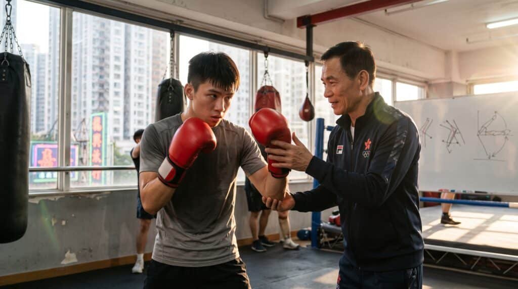想學打拳但驚體能差、驚俾人打、驚出醜？前香港奧運拳擊代表為你拆解初學者踏出第一步嘅最大心理關口！用運動科學同「俄式拳擊」理念，教你點樣克服恐懼，零基礎由淺入深學識 The Sweet Science！